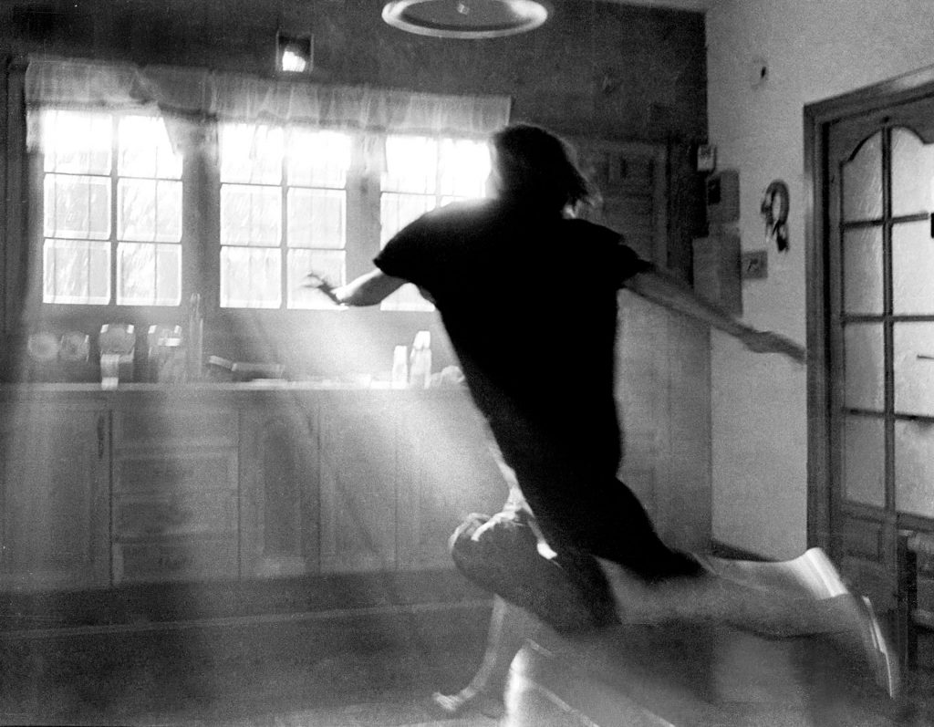 Tríptico, La cocina, fotografía analógica, Málaga, España, 1989.